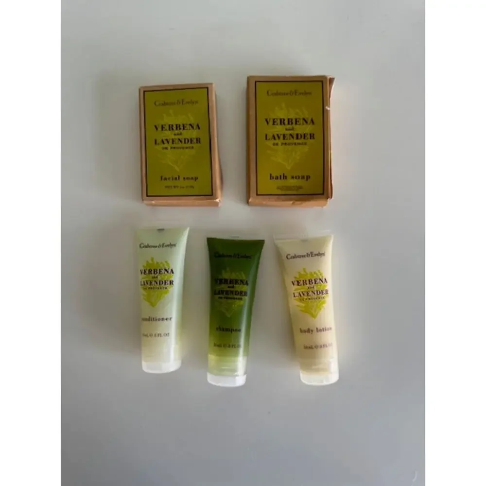 Crabtree & Evelyn Verbena Lavender de Provence 5pc Travel Size Set